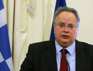 Συνάντηση του Ν. Κοτζιά με τον Ιταλό ομόλογό του στο πλαίσιο του Συμβουλίου Εξωτερικών Υποθέσεων